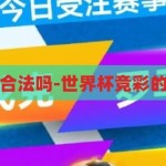世界杯竞彩合法吗-世界杯竞彩的合法性探讨，探讨世界杯竞彩的合法性
