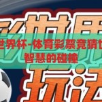 体育彩票竞猜世界杯-体育彩票竞猜世界杯，激情与智慧的碰撞，体育彩票竞猜世界杯，激情与智慧的碰撞