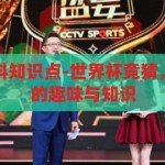 世界杯竞猜百科知识点-世界杯竞猜，解锁足球盛宴的趣味与知识，解锁足球盛宴，世界杯竞猜的趣味与知识百科