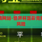 世界杯足彩竞猜网站-世界杯足彩竞猜网站的魅力与风险，世界杯足彩竞猜，魅力与风险的双重挑战