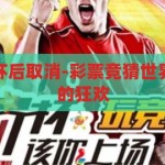彩票竞猜世界杯后取消-彩票竞猜世界杯，一场未竟的狂欢，世界杯彩票竞猜的未竟狂欢，遗憾落幕与无尽回忆