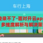 开云app在线登录不了-面对开云app在线登录难题，多维度解析与解决策略，开云app在线登录难题，多维度解析与解决策略