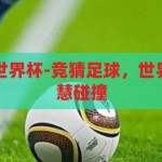 竞猜足球推荐世界杯-竞猜足球，世界杯的激情与智慧碰撞，世界杯竞猜足球，激情与智慧的碰撞