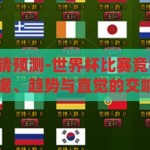 世界杯比赛竞猜预测-世界杯比赛竞猜预测的艺术，数据、趋势与直觉的交响曲，世界杯比赛竞猜预测，数据、趋势与直觉的交响乐章