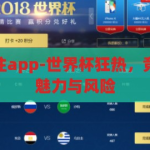 世界杯竞猜下注app-世界杯狂热，竞猜下注APP的魅力与风险，世界杯竞猜下注APP，狂热魅力与潜在风险并存