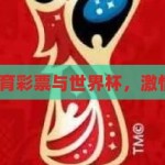 体彩世界杯-体育彩票与世界杯，激情与机遇的碰撞，体彩世界杯，体育彩票与世界杯的激情碰撞与机遇