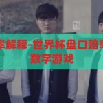 世界杯盘口赔率解释-世界杯盘口赔率，揭秘背后的数字游戏，揭秘世界杯盘口赔率，数字背后的胜负玄机