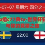 世界杯竞猜app组c77典tv-世界杯狂欢，C77典TV与你的竞猜之旅，C77典TV，与您共赴世界杯竞猜狂欢之旅