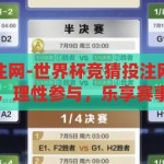 世界杯竞猜投注网-世界杯竞猜投注网的魅力与风险，理性参与，乐享赛事，理性参与，乐享赛事，世界杯竞猜投注网的魅力与风险