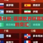 篮球世界杯竞猜分析-篮球世界杯竞猜，洞察与策略的交汇，篮球世界杯竞猜，洞察与策略的交汇