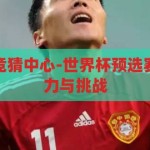 世界杯预选赛竞猜中心-世界杯预选赛竞猜中心的魅力与挑战，揭秘世界杯预选赛竞猜中心的魅力与挑战，一场智慧与运气的较量