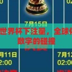 世界杯下注量-世界杯下注量，全球体育迷的激情与数字的碰撞，世界杯下注量，全球体育迷激情与数字的碰撞
