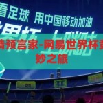 网易世界杯竞猜预言家-网易世界杯竞猜预言家的奇妙之旅，网易世界杯竞猜预言家的奇妙探险之旅