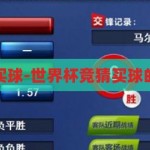 世界杯竞猜买球-世界杯竞猜买球的乐趣与风险，世界杯竞猜买球的乐趣与风险，一场激情与挑战的双重体验