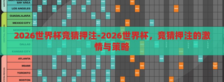 2026世界杯竞猜押注-2026世界杯,竞猜押注的激情与策略 2026世界杯竞猜押注-2026世界杯,竞猜押注的激情与策略