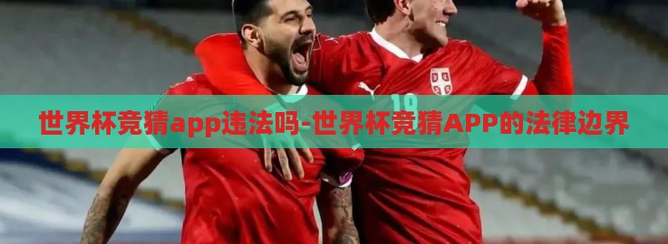 世界杯竞猜app违法吗-世界杯竞猜APP的法律边界