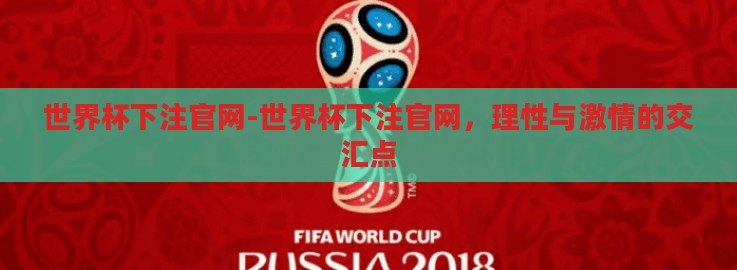 世界杯下注官网-世界杯下注官网,理性与激情的交汇点 世界杯下注官网-世界杯下注官网,理性与激情的交汇点