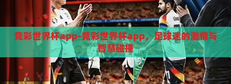 竞彩世界杯app-竞彩世界杯app,足球迷的激情与智慧碰撞 竞彩世界杯app-竞彩世界杯app,足球迷的激情与智慧碰撞