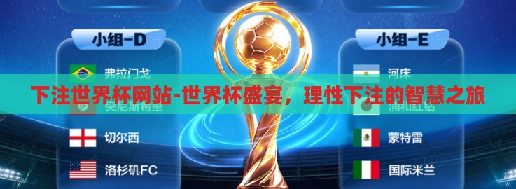 下注世界杯网站-世界杯盛宴，理性下注的智慧之旅